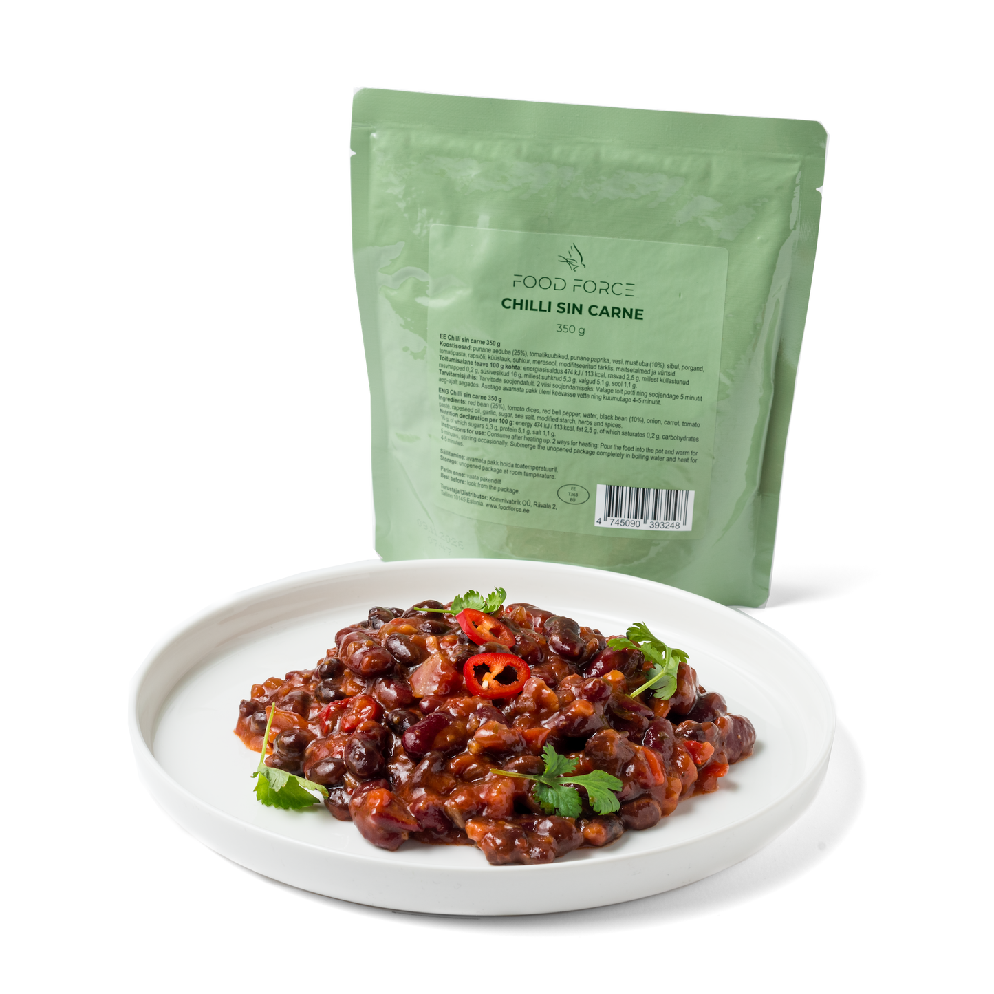 Chilli sin carne