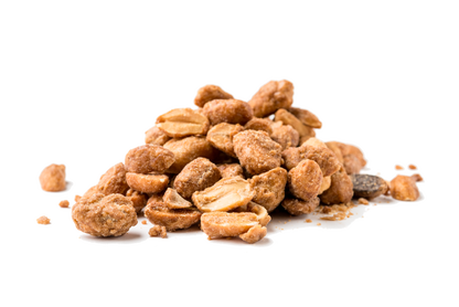 Peanuts with honey and cinnamon 