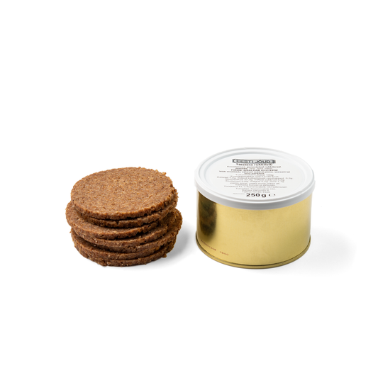 Whole rye bread 250g (in metal tin)